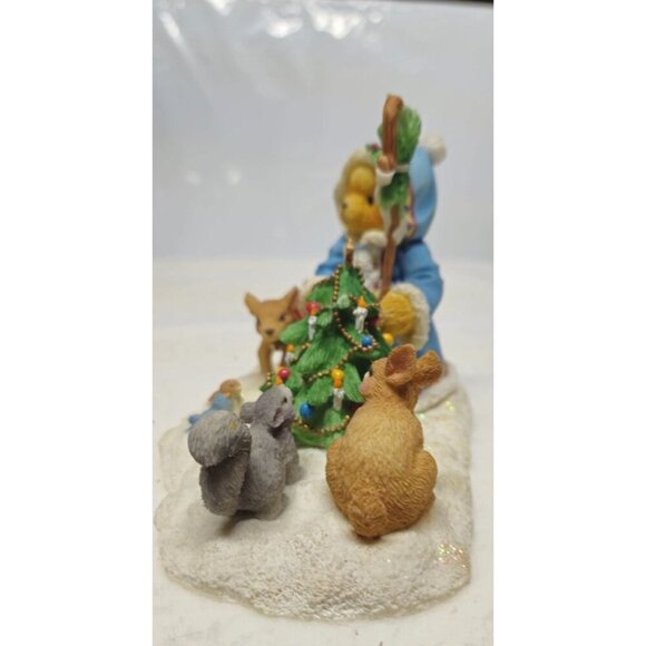 Cherished Teddies Olga Feel The Peace Hold The Joy Share The Love‎ Winter Bear - Picture 3 of 12